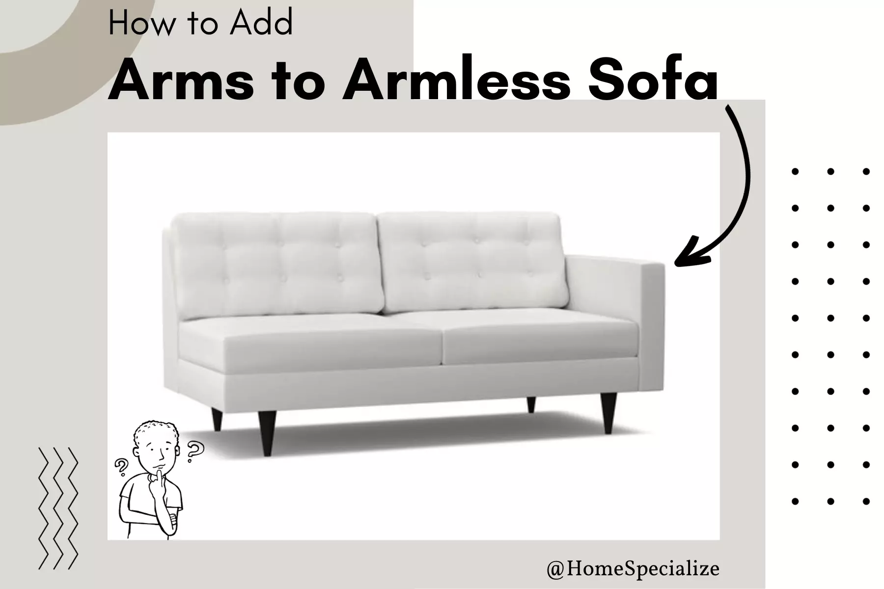 How to Add Arms to Armless Sofa A Detailed Insight