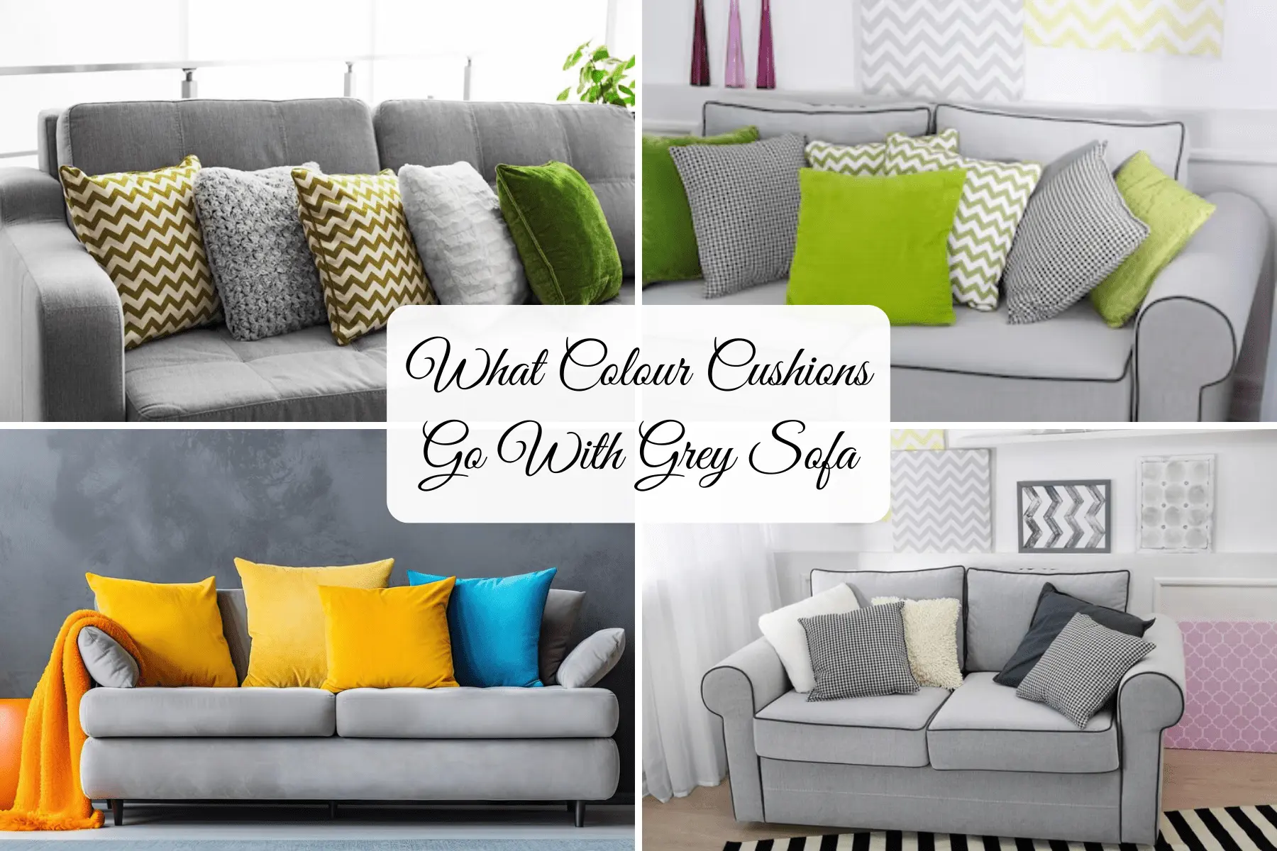 What Colour Cushions Go with Grey Sofa Design like a Pro!