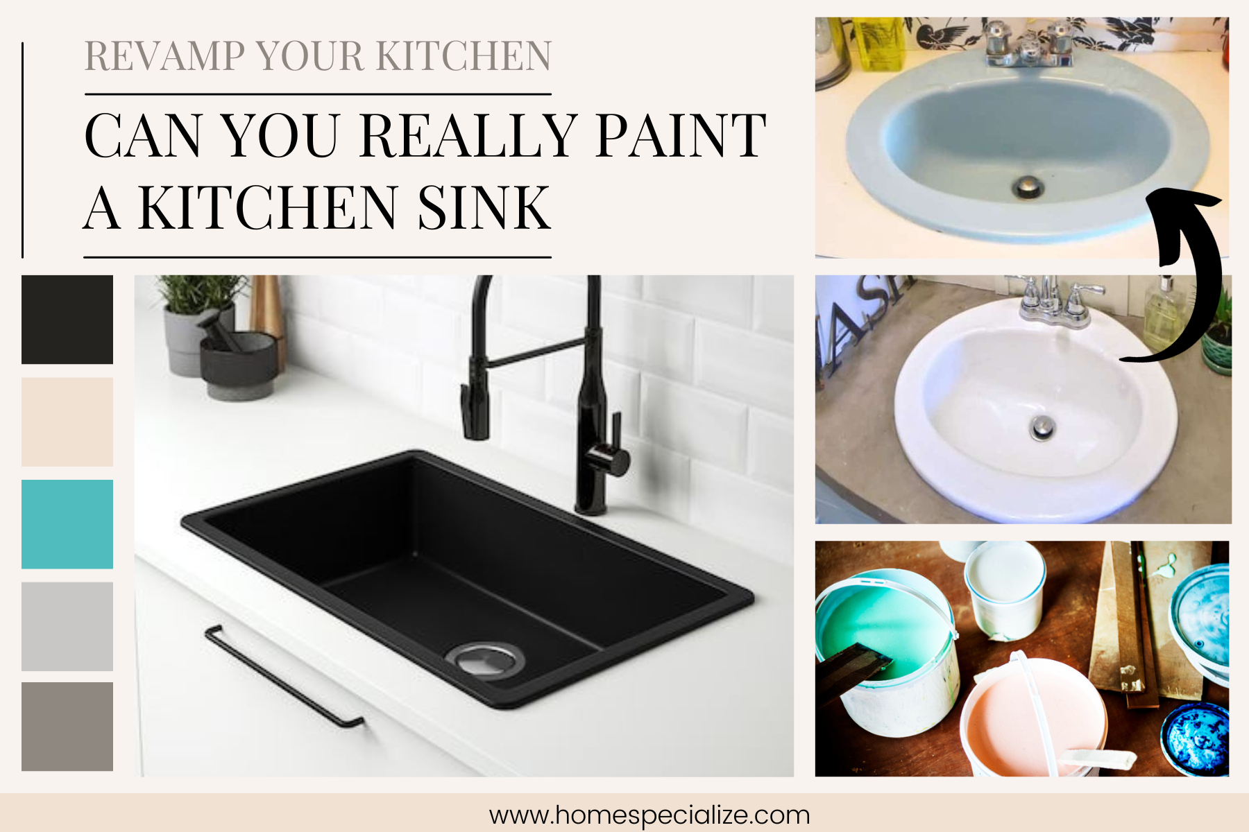 Paint A Kitchen Sink