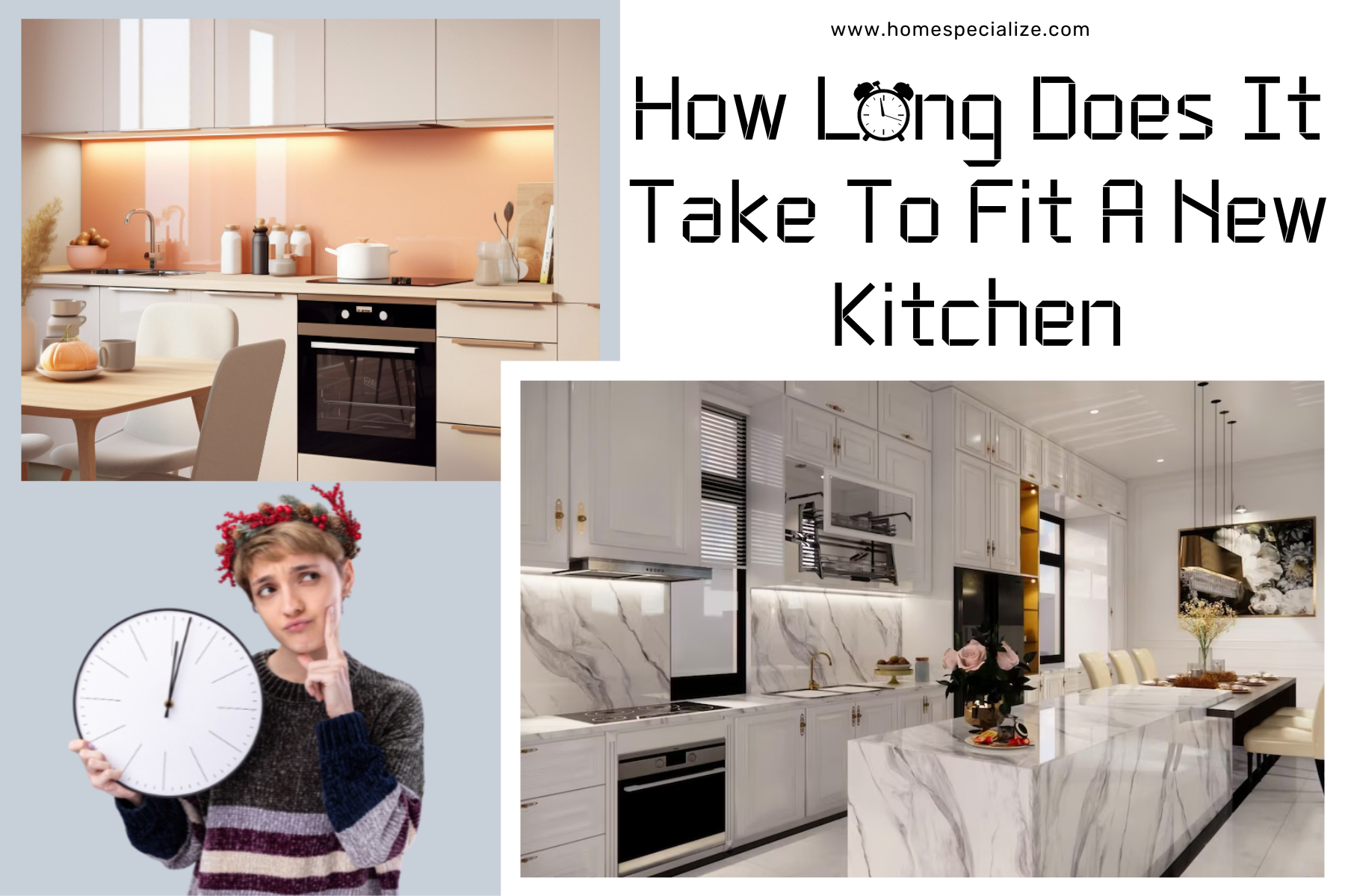 How Long Does It Take to Fit a New Kitchen