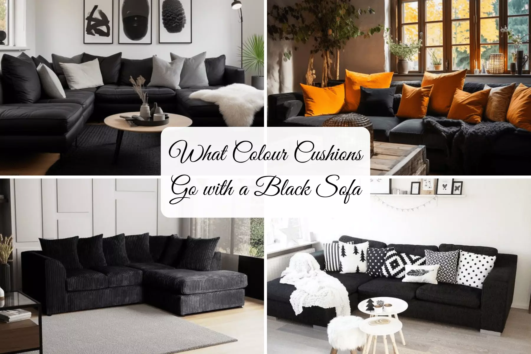 What Colour Cushions Go with Grey Sofa