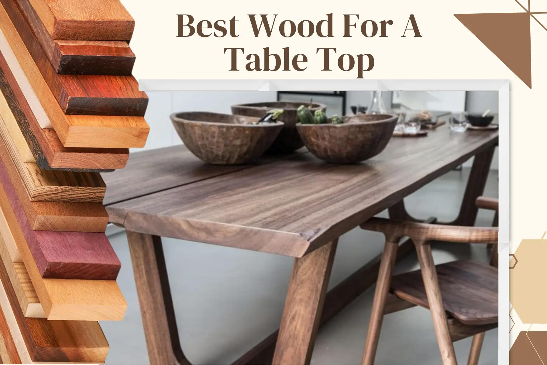Best Wood for a Table Top