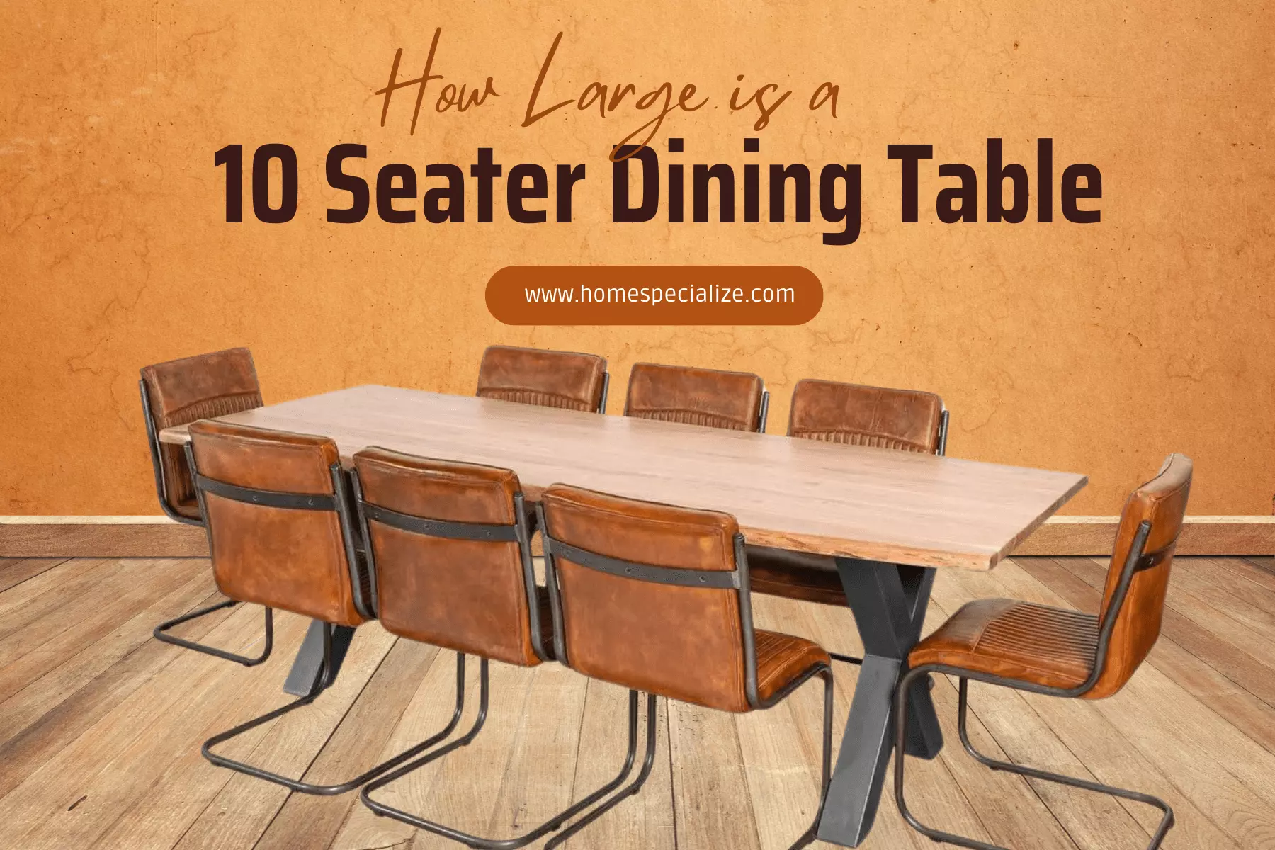 How Large is a 10 Seater Dining Table