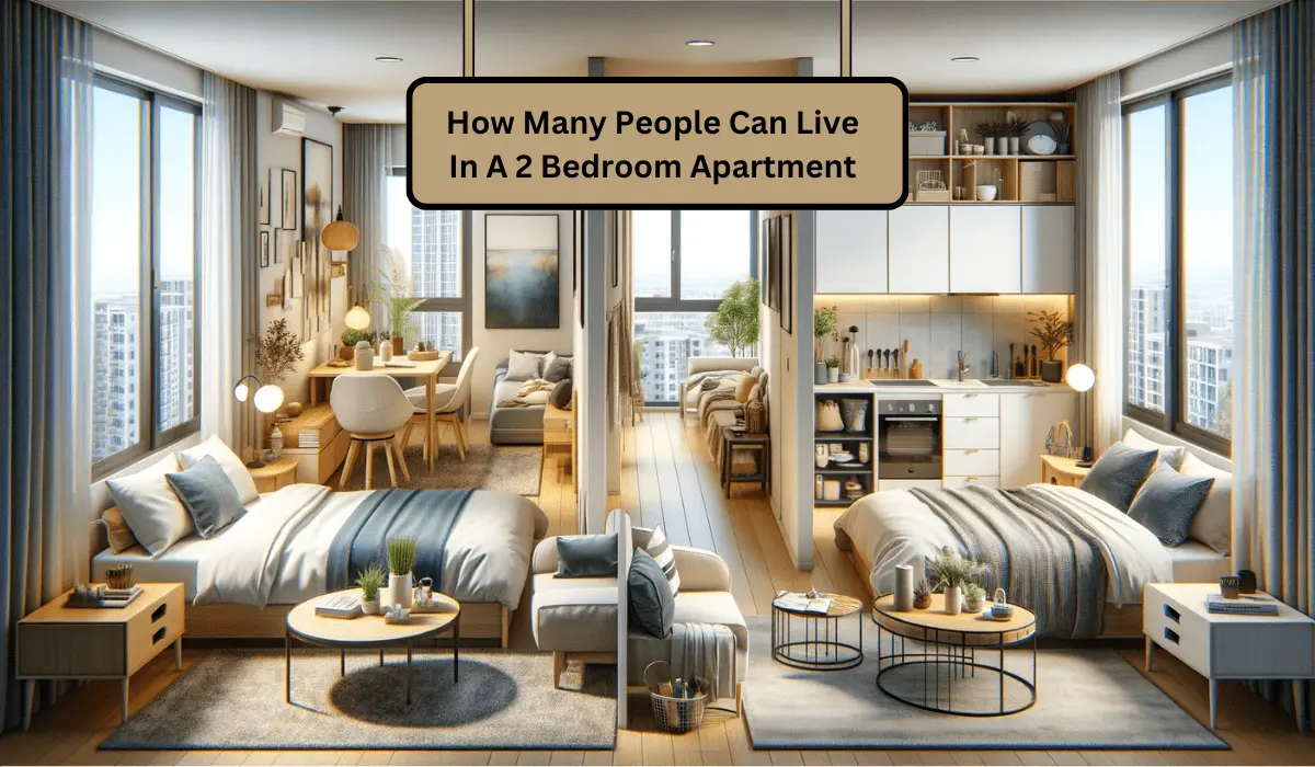 how many people can live in a 2 bedroom apartment