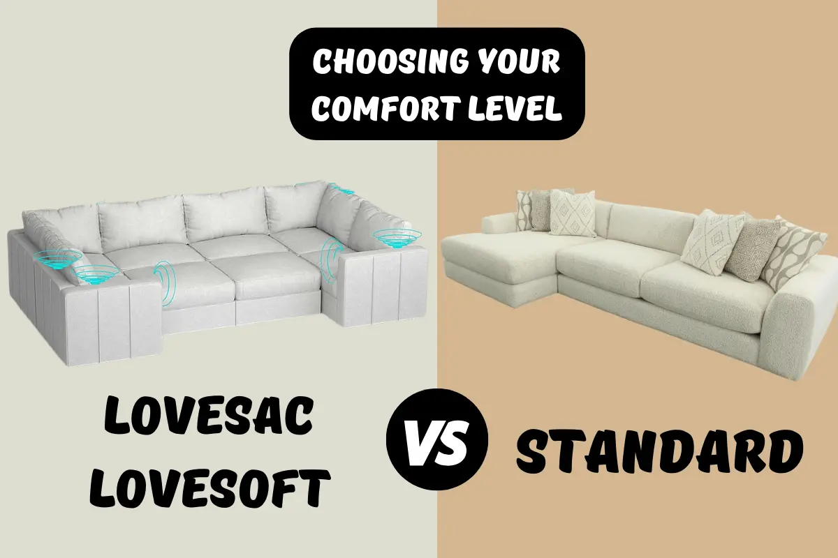 Lovesac Lovesoft vs Standard