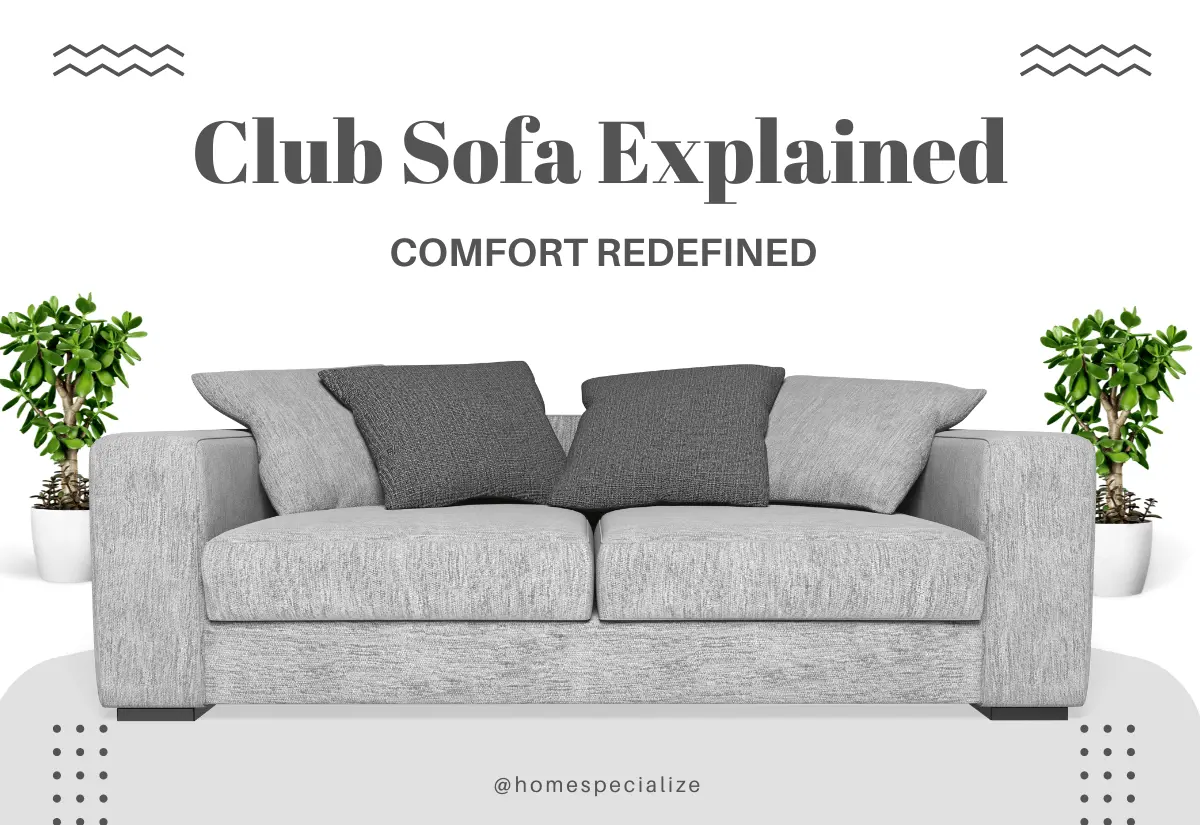what is a club sofa