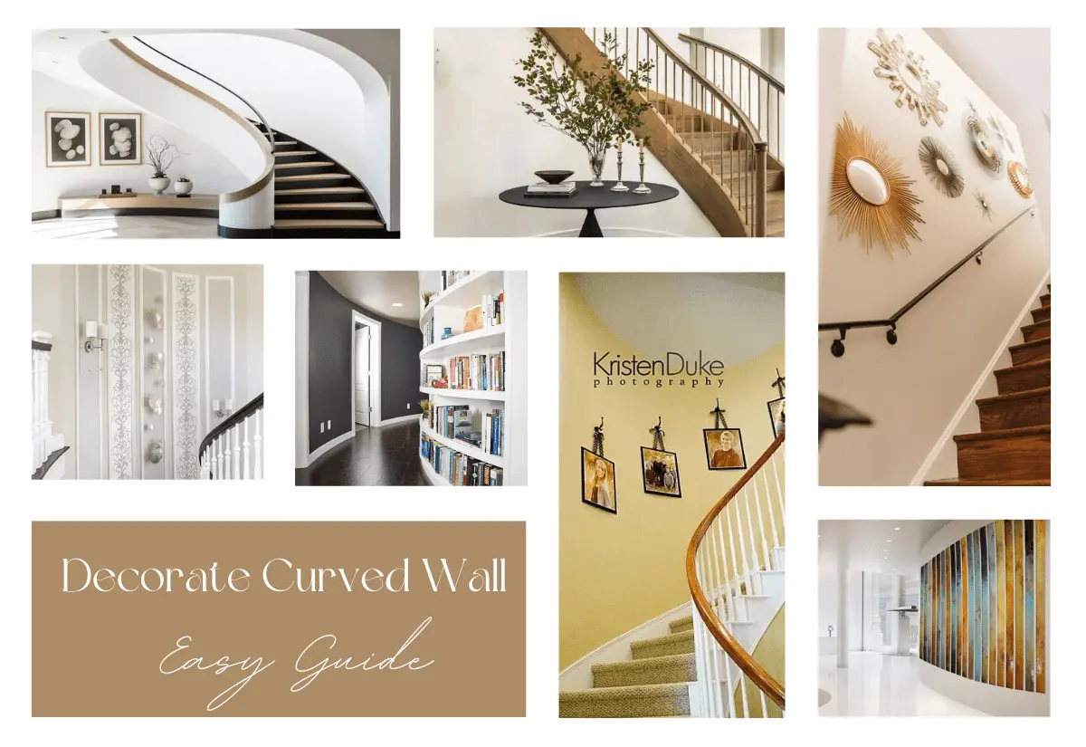 [Must See!] Easy Guide: Decorate Curved Wall
