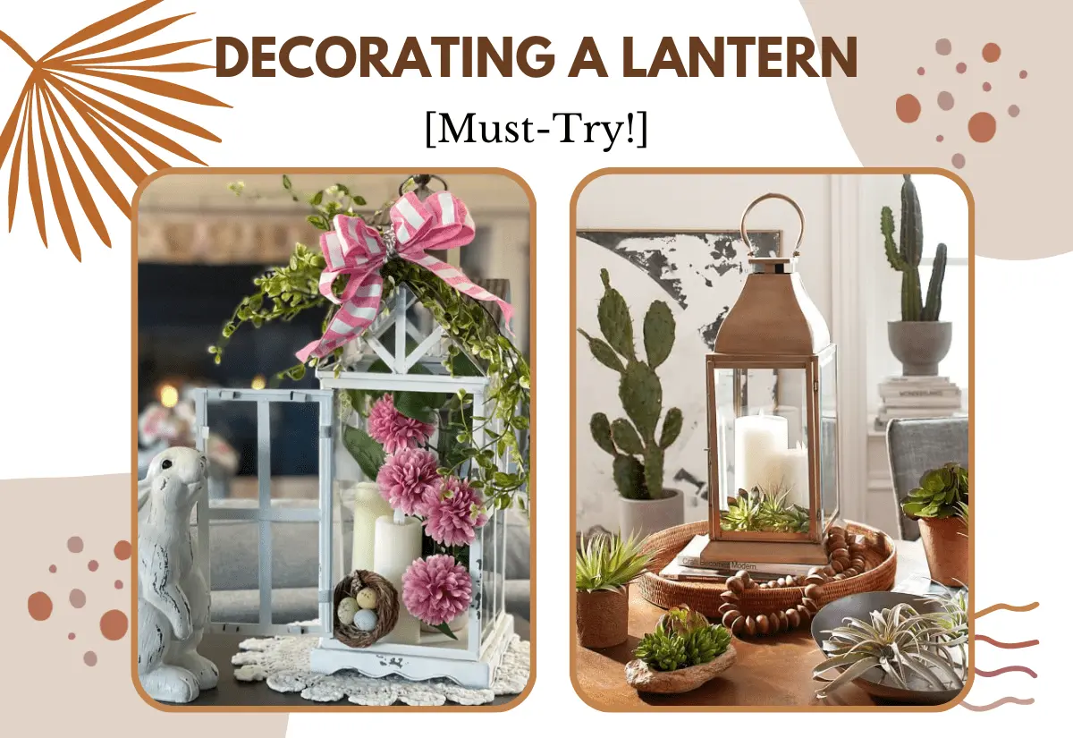 how to decorate a lantern