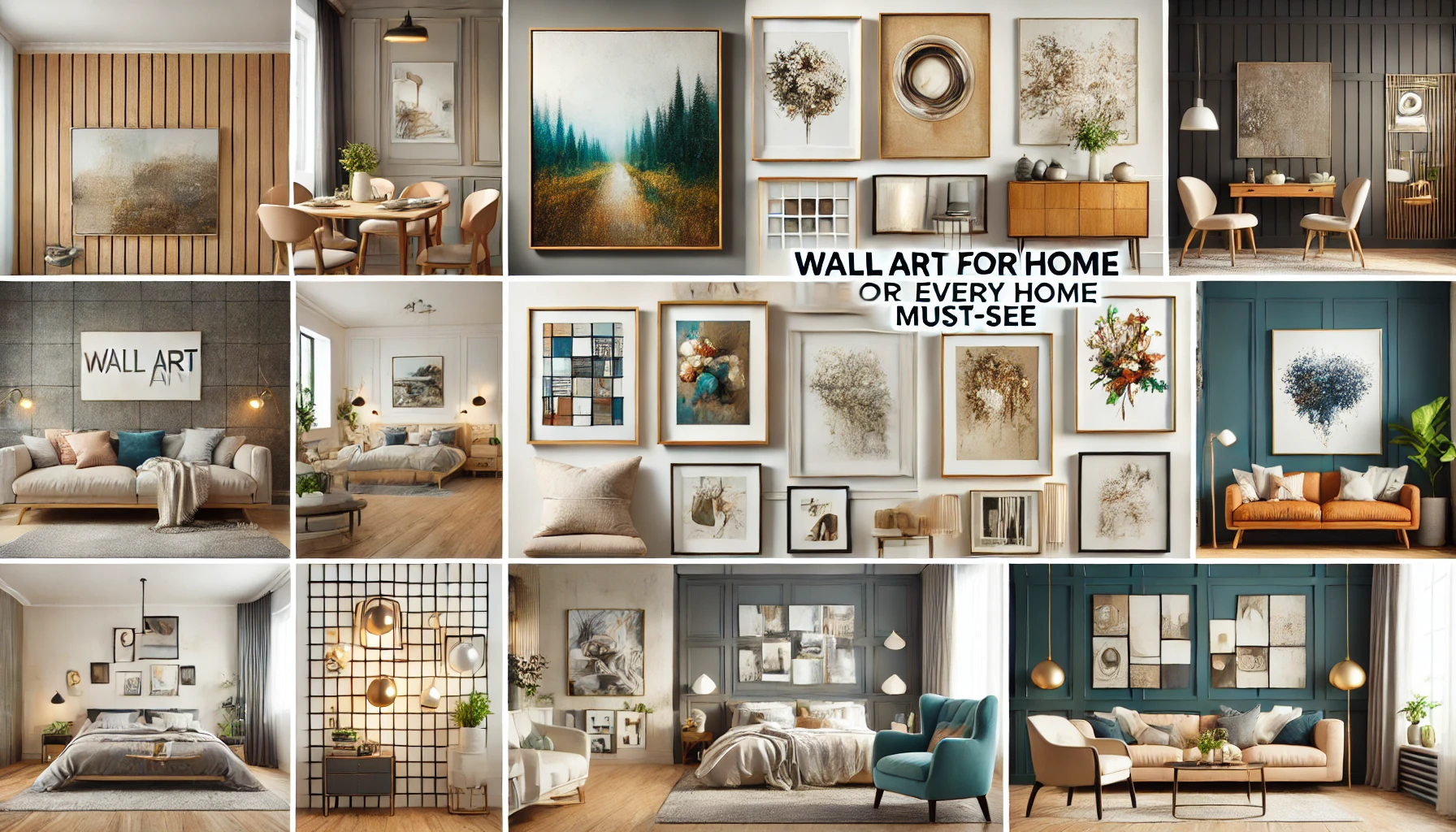 Wall Art Ideas for Every Home [Must-See]