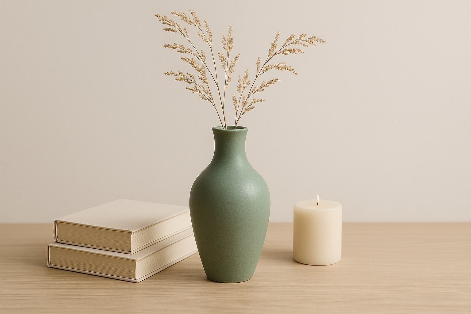 Green Vase